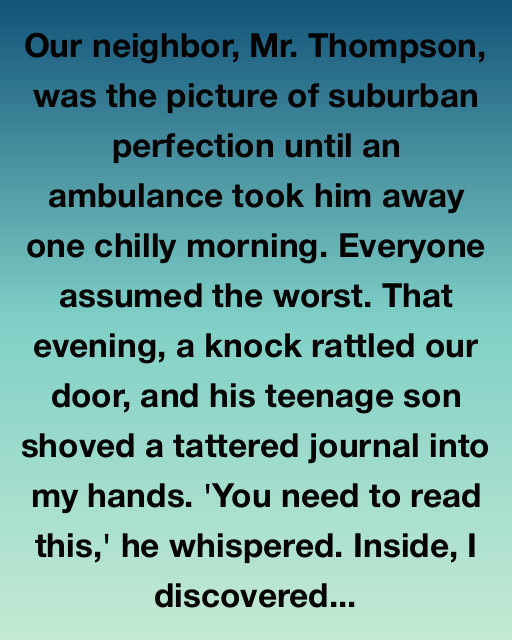 The Secrets of Mr. Thompson: A Suburban Tale
