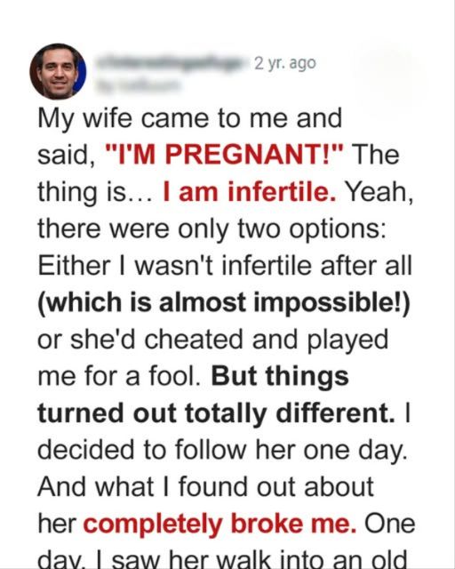 I Found Out The Truth About My Wife – But Not In The Way I Expected