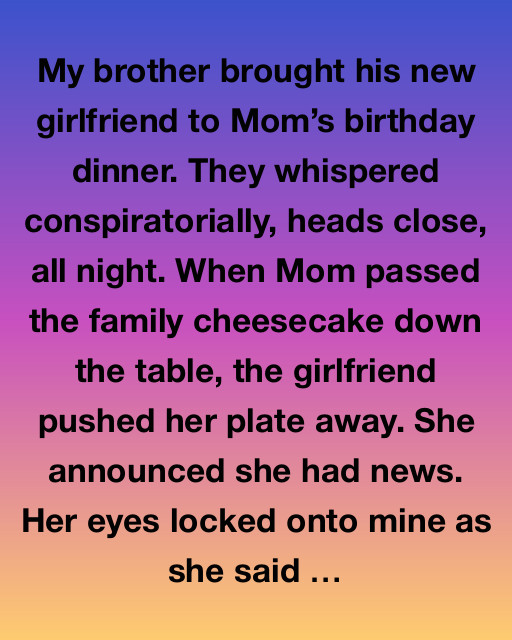 A Dinner of Unexpected Revelations