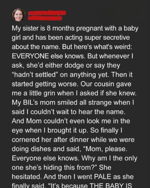 The Secret Baby Name
