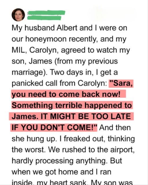 Something Terrible Happened To James