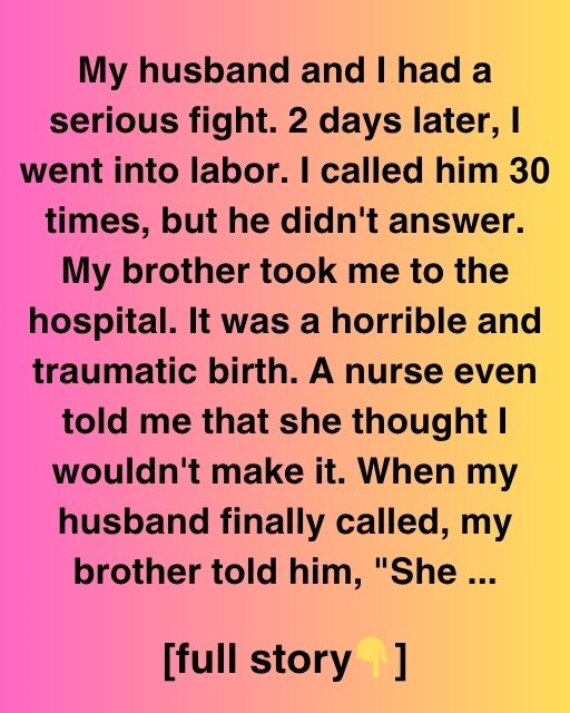 He Missed Our Baby’s Birth And Lost Much More