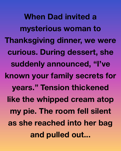 The Enigmatic Thanksgiving Guest