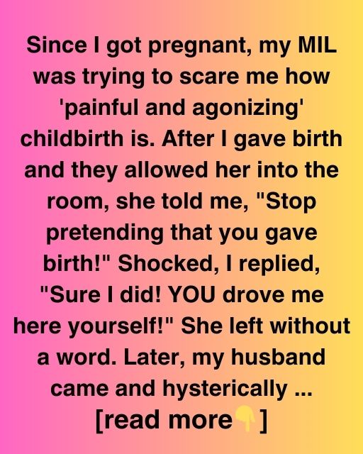 She Said I Was Pretending To Give Birth—So I Let The Truth Speak For Itself