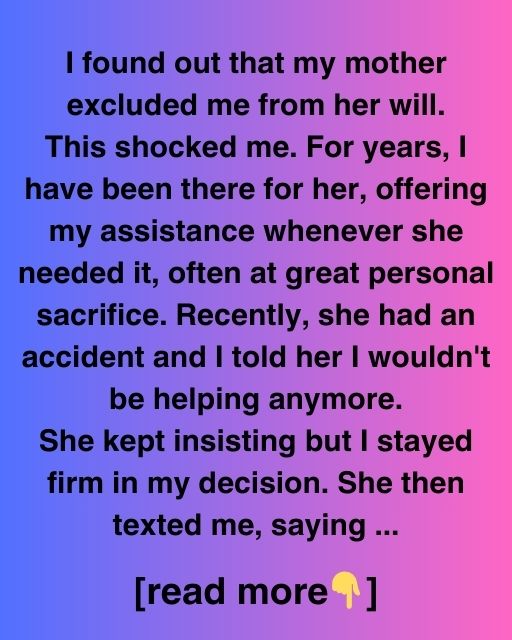 The Final Text From My Mother