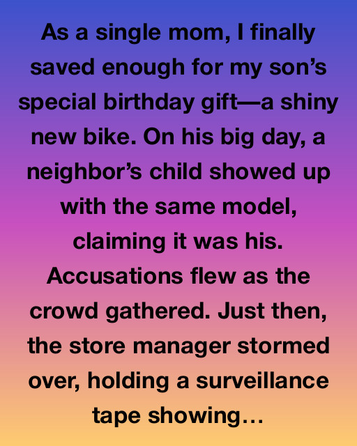 The Birthday Bike Dilemma