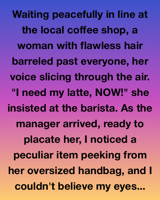 A Curious Encounter at the Coffee Shop