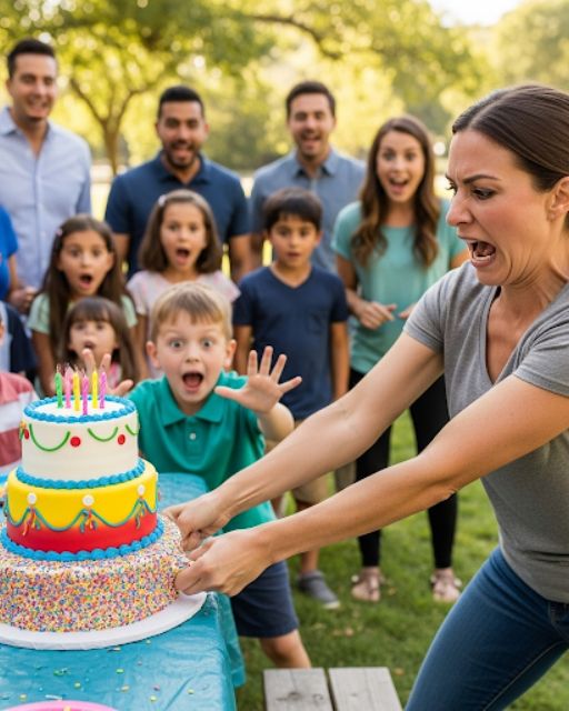 A Woman I’d Never Met Crashed My Daughter’s Party And Demanded I Bake Her Son A Special Cake