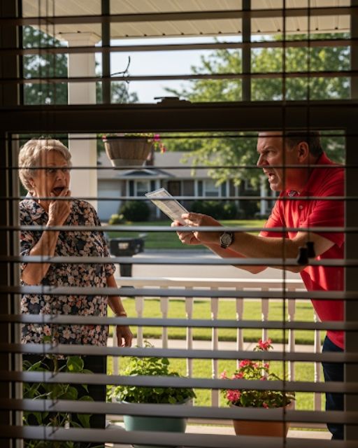 My Hoa President Is Going Door-To-Door Showing Everyone A Photo Of My “Violation”