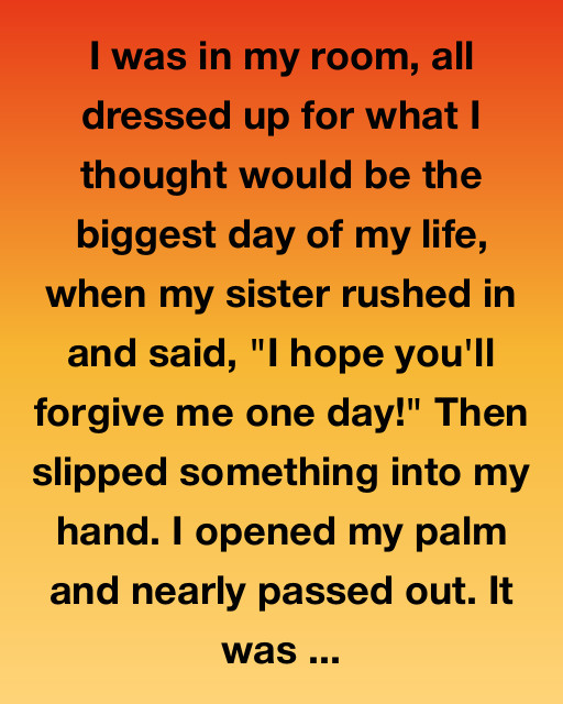 I Left My Fiancé Right Before the Wedding After Reading a Confession From My Sister