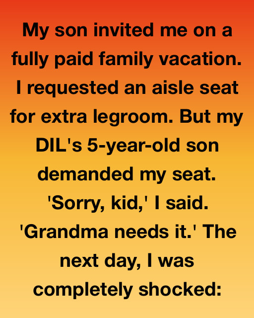 Grandma Needs Her Seat – And Then Something Unexpected Happened