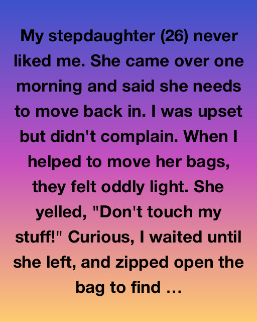 My Stepdaughter Moved In With Just Empty Bags—What I Discovered Changed Everything