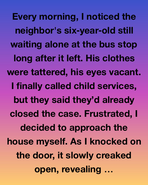 The Boy at the Bus Stop