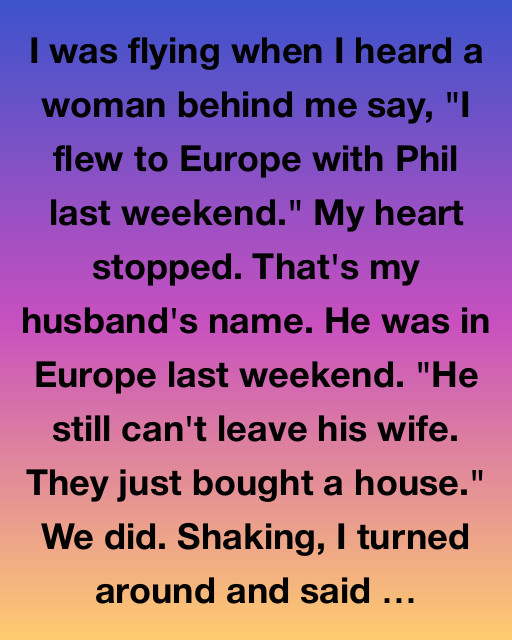 I Found Out On A Plane