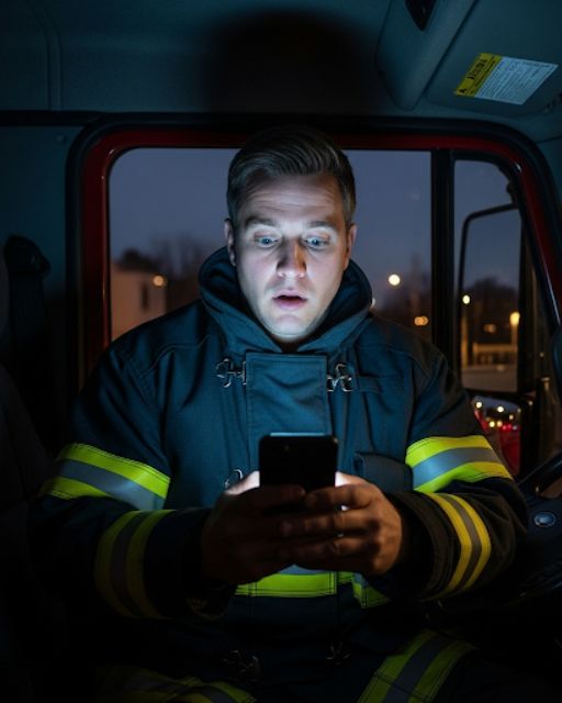 My Fire Chief Called Me A Hero For Saving That Family—But Then I Got The Anonymous Text Message