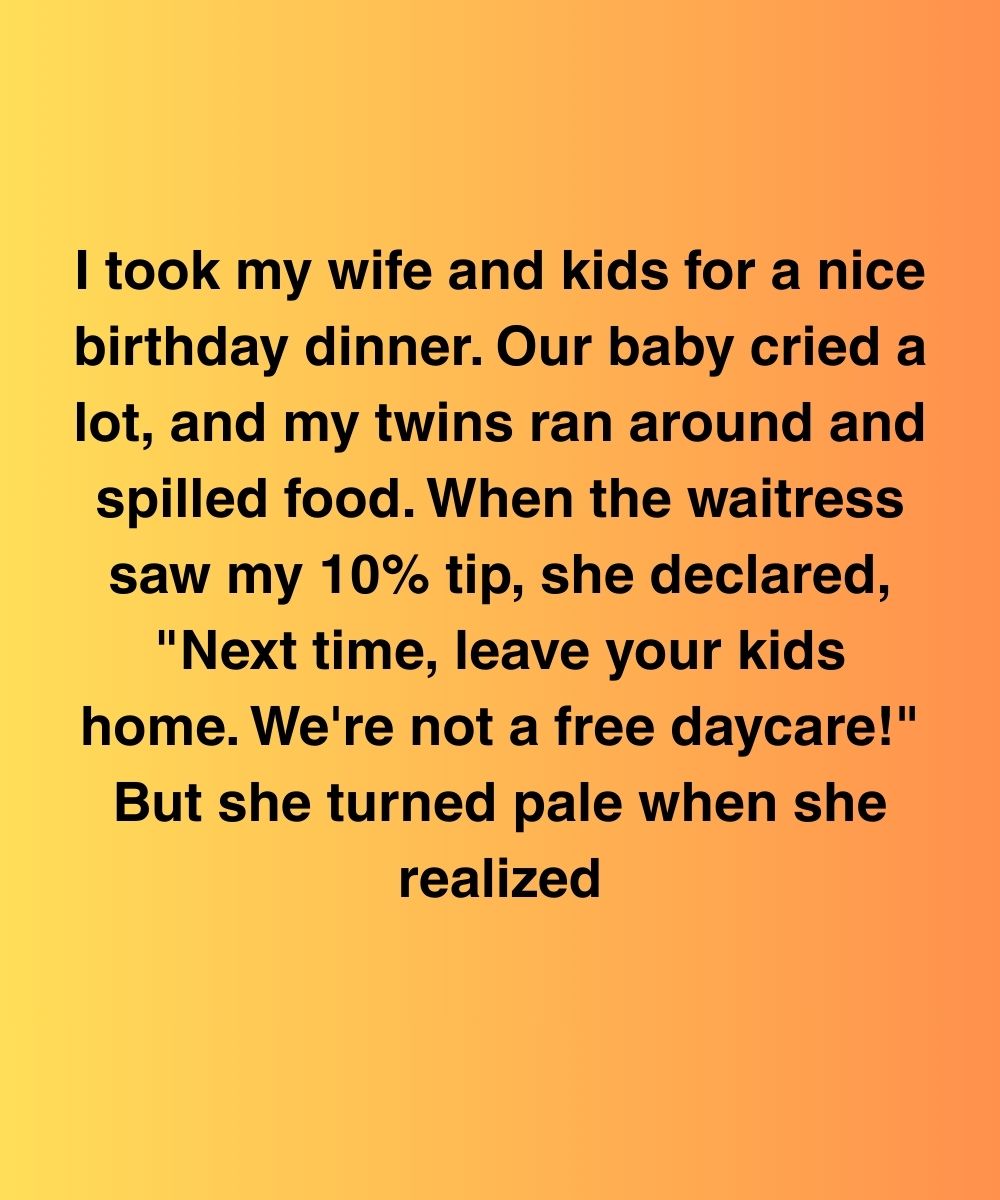 She Mocked My Kids At Dinner—Then I Walked Into Work The Next Morning