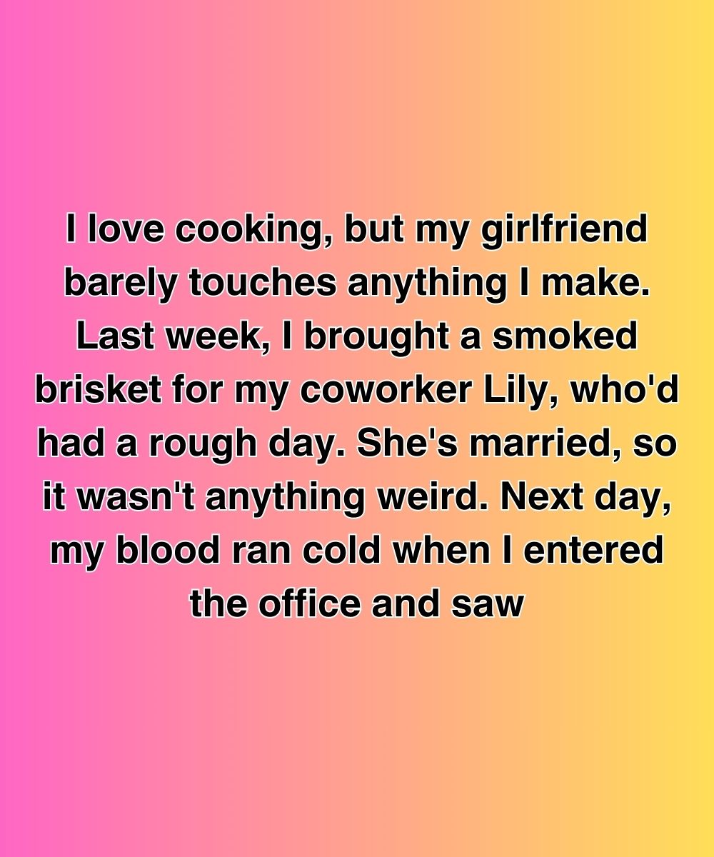 I Love Cooking, But My Girlfriend Barely Eats—So Why Did My Coworker Post This Picture Of Us?