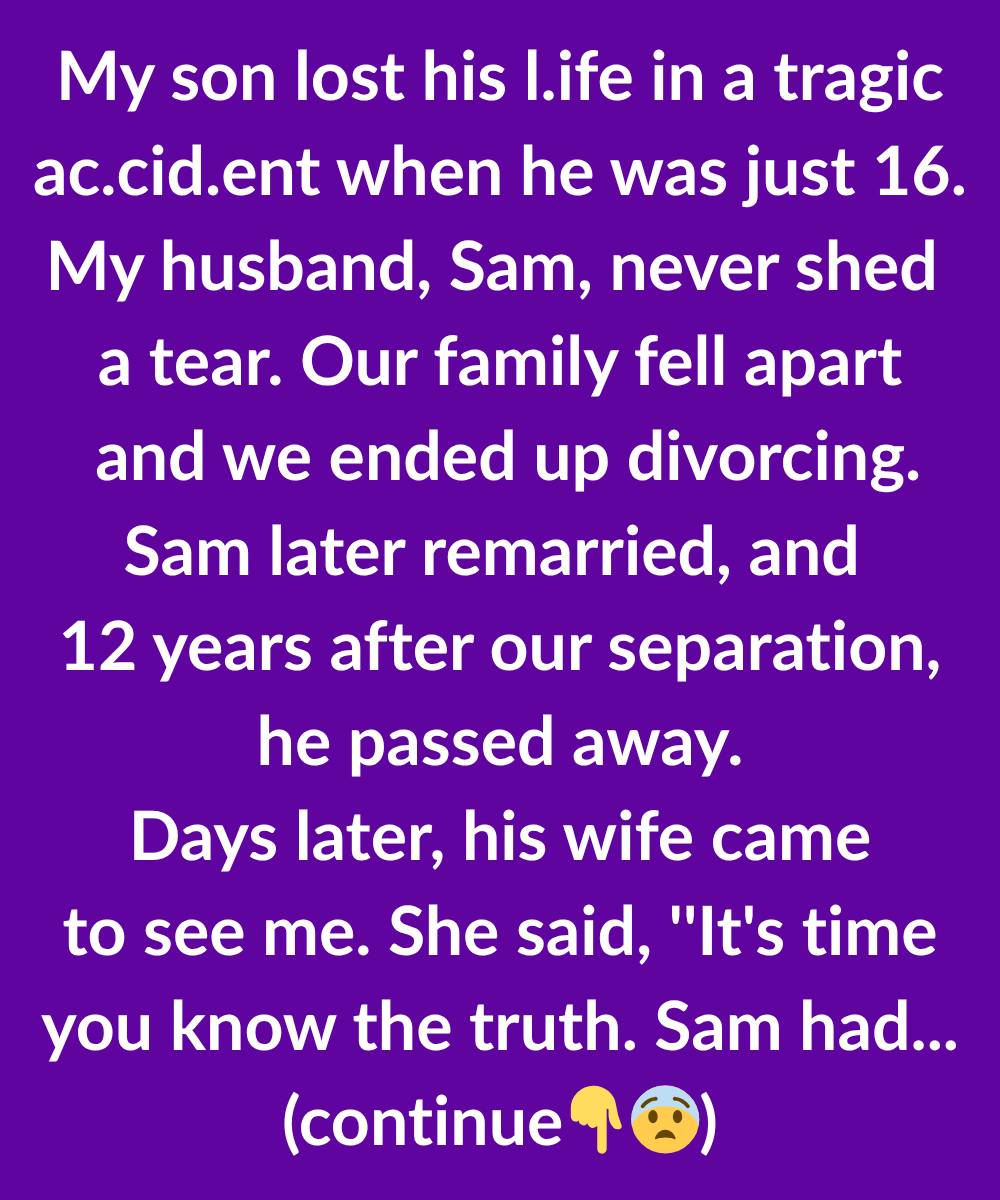 My Son Died At 16—12 Years Later, My Ex-Husband’s Widow Knocked On My Door