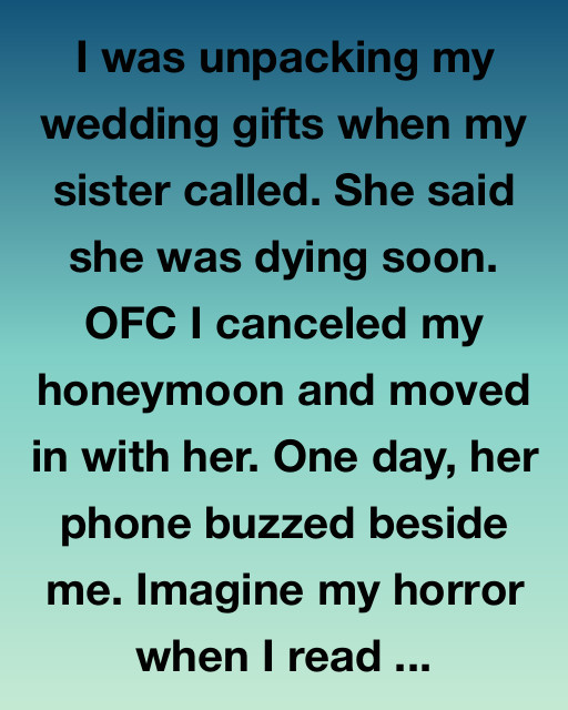 My Sister Said She Was Dying. Then I Read Her Messages.