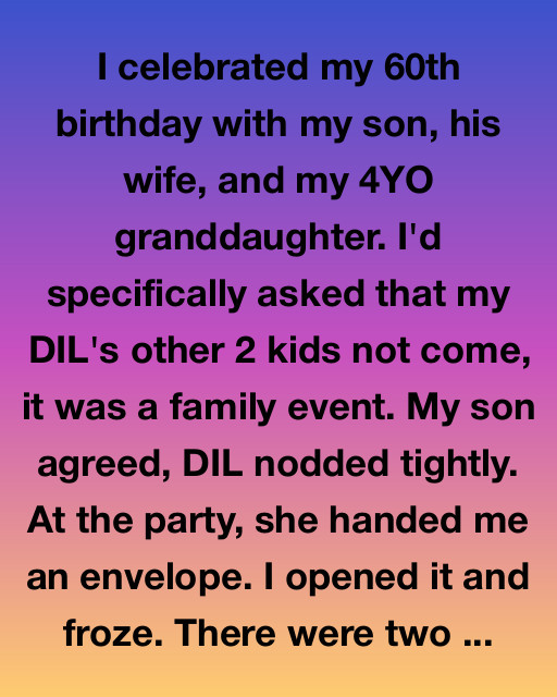 The Birthday Envelope