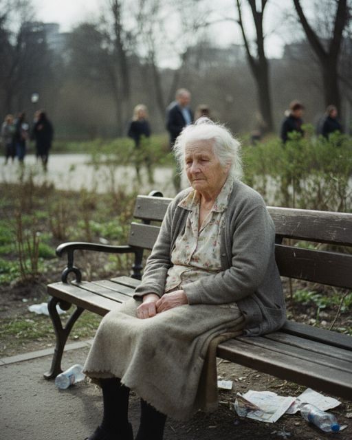 Grandma Was Sobbing Alone In The Park—But Her Family Lives Six Streets Away
