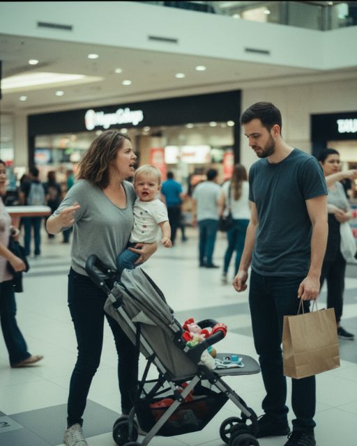 He Started A Fight Over The “Custody”—In The Middle Of A Mall, With Our Baby Screaming