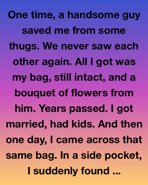 The Bag, The Note, And What Came After