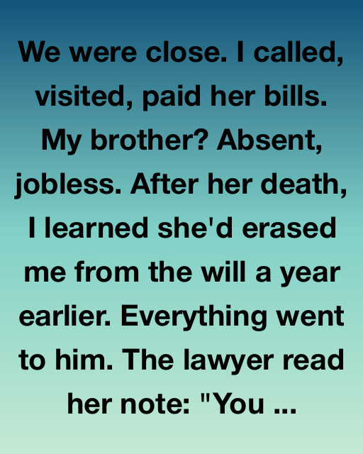 The Last Note She Left