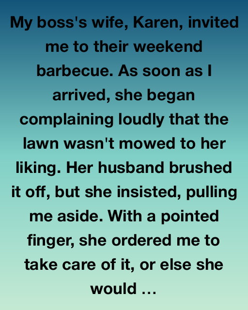 An Unexpected Turn at the Weekend Barbecue
