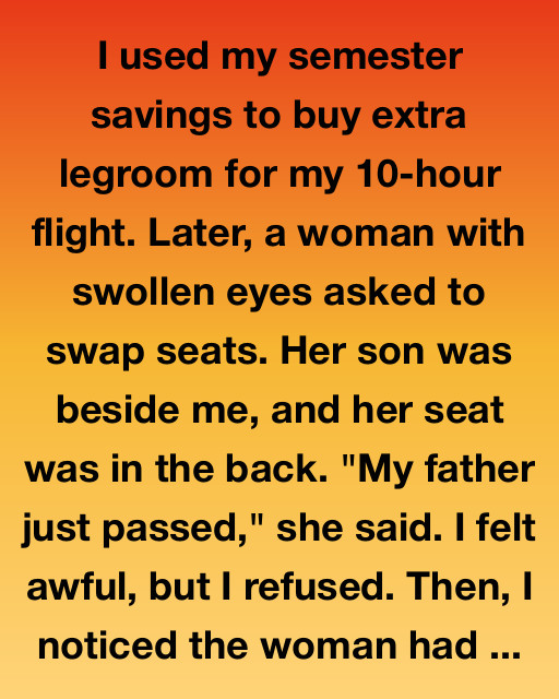 The Seat I Didn’t Give Up