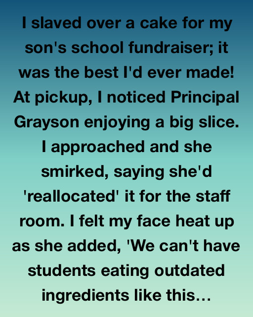 A Sweet Surprise at the School Fundraiser