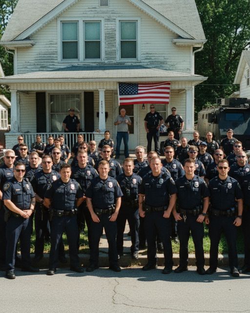 30 Officers Lined Up For Grandpa’s Retirement—But My Uncle Slipped Out The Back