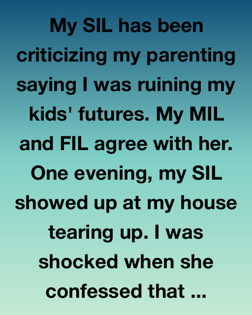 My Sister-In-Law Said I Was Ruining My Kids’ Futures — Until Life Taught Her A Lesson She Never Expected