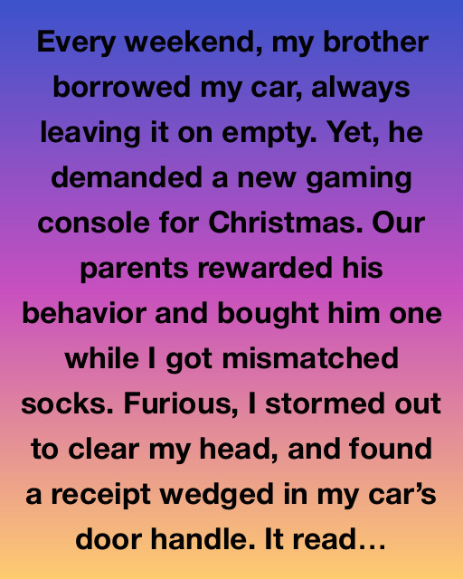 The Mysterious Receipt