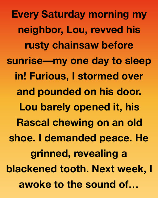 The Neighbor’s Noise and Nature’s Lesson