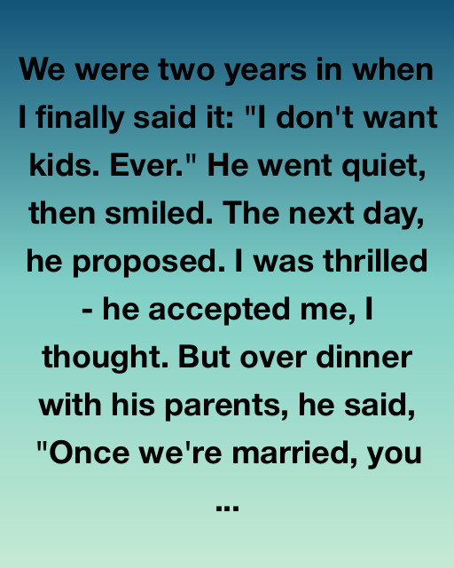 Once We’re Married, You’ll Change Your Mind