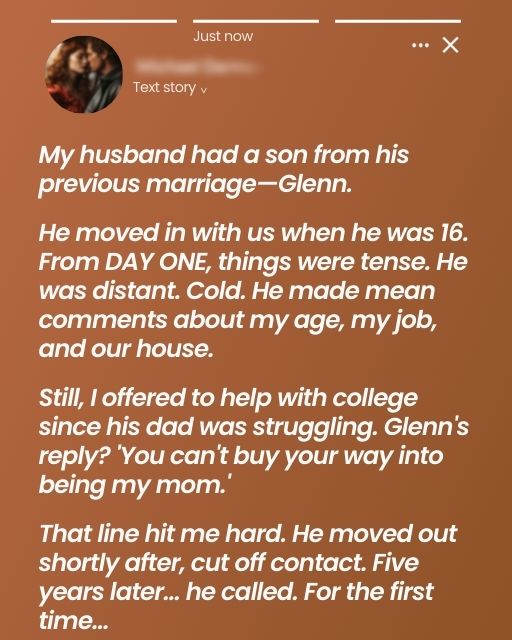 The Son Who Refused to Call Me Mom—Until Five Years Later