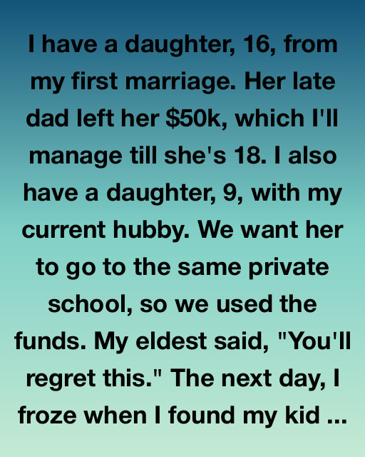You’ll Regret This: A Mother’s Lesson in Trust and Redemption