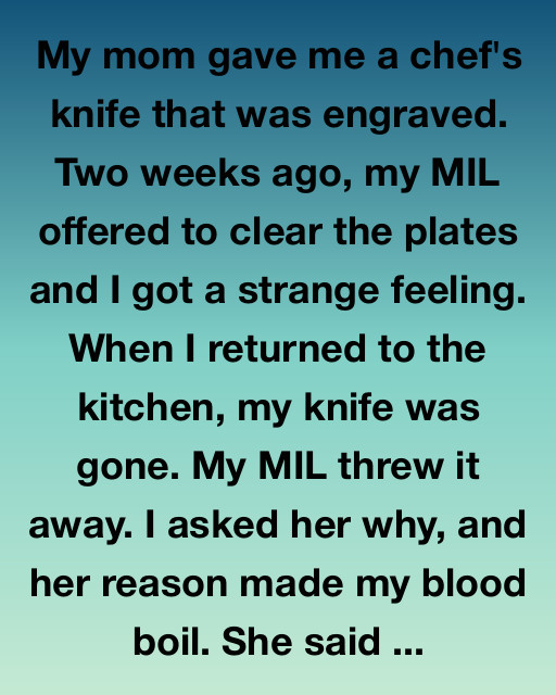 The Knife My Mother Gave Me