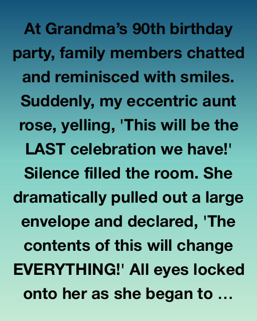 Secrets Unveiled at Grandma’s Birthday