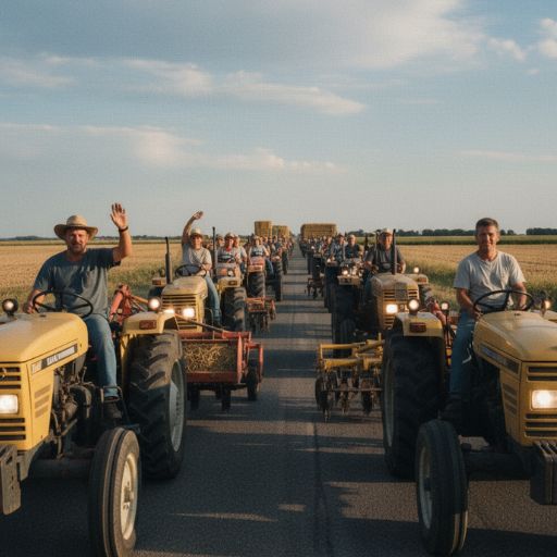 How My Uncle’s Ridiculous Tractor Bet Turned Into The Biggest Event Our Town Ever Sees