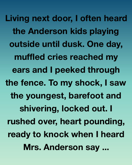 A Neighbor’s Concern