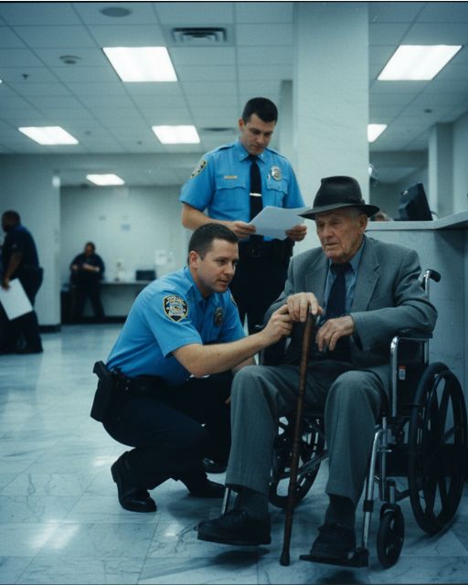 The Bank Teller Kept Shaking Her Head—Until The Officer Put His Hand On My Arm