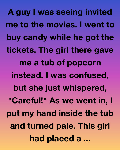 A Warning In The Popcorn
