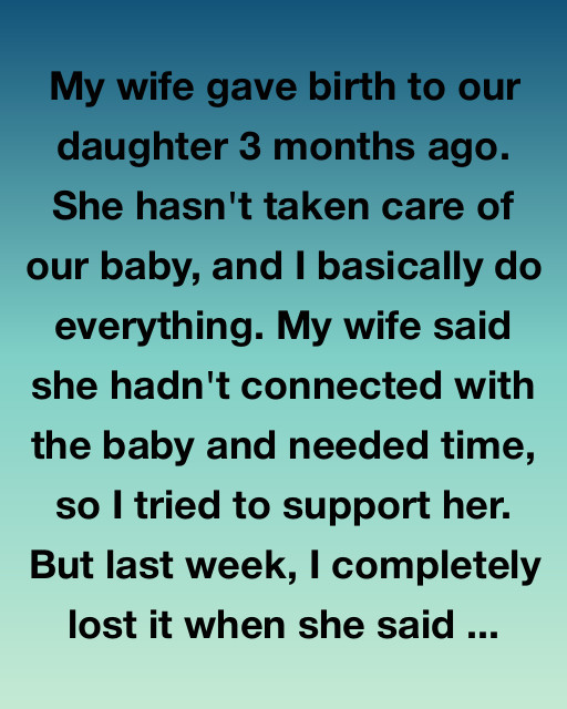 She Said The Baby Didn’t Feel Like Hers