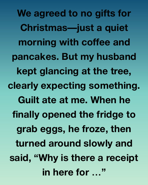 The Receipt In The Fridge