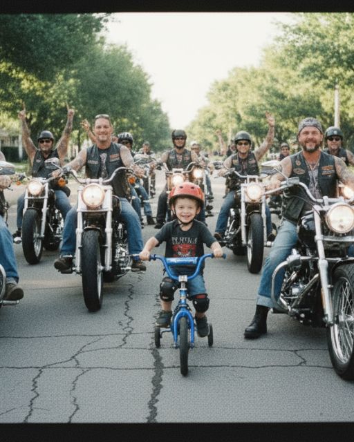 He Was Getting Bullied For His Bike—Until 14 Tattooed Strangers Showed Up Out Of Nowhere