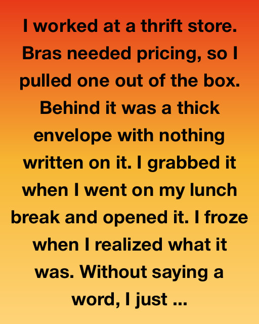 The Envelope Behind The Bra