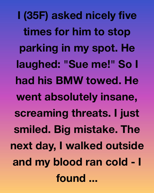 I Had His BMW Towed—Then Things Got Messy