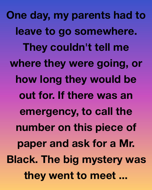 The Man Named Mr. Black